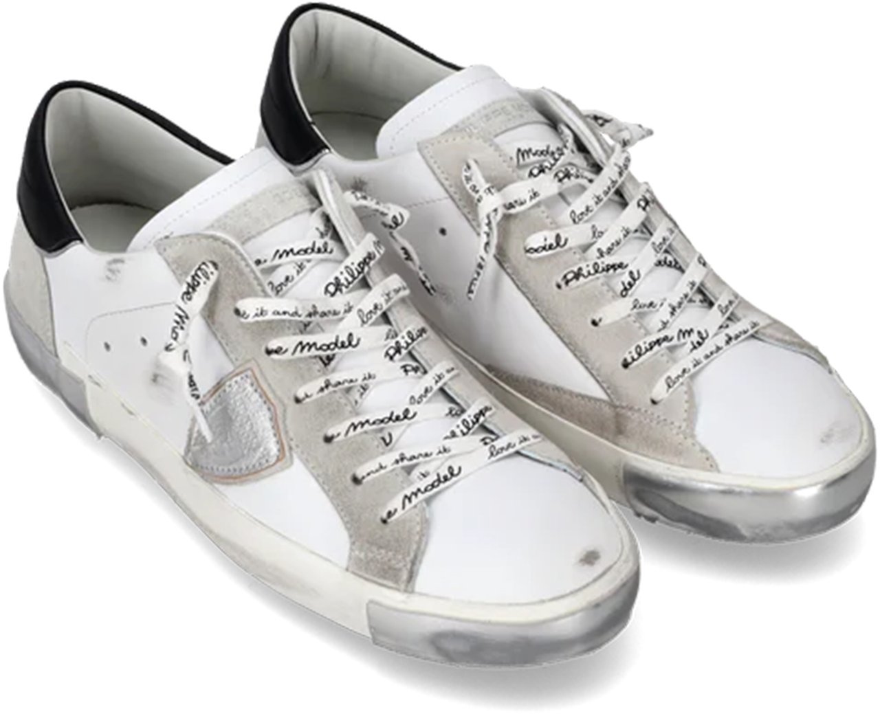 Philippe Model Sneakers White Wit