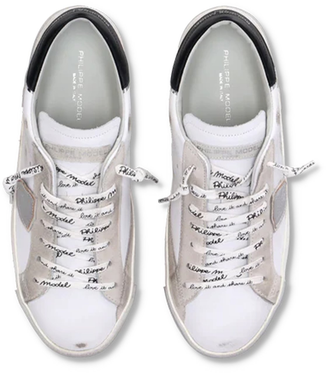 Philippe Model Sneakers White Wit