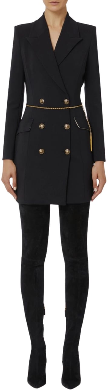 Elisabetta Franchi Jackets Black Zwart