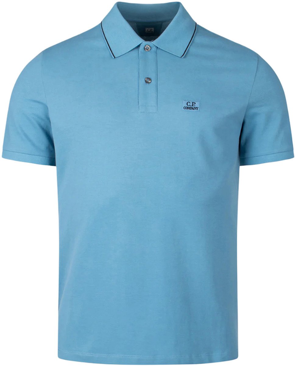 CP Company Polo blauw Blauw