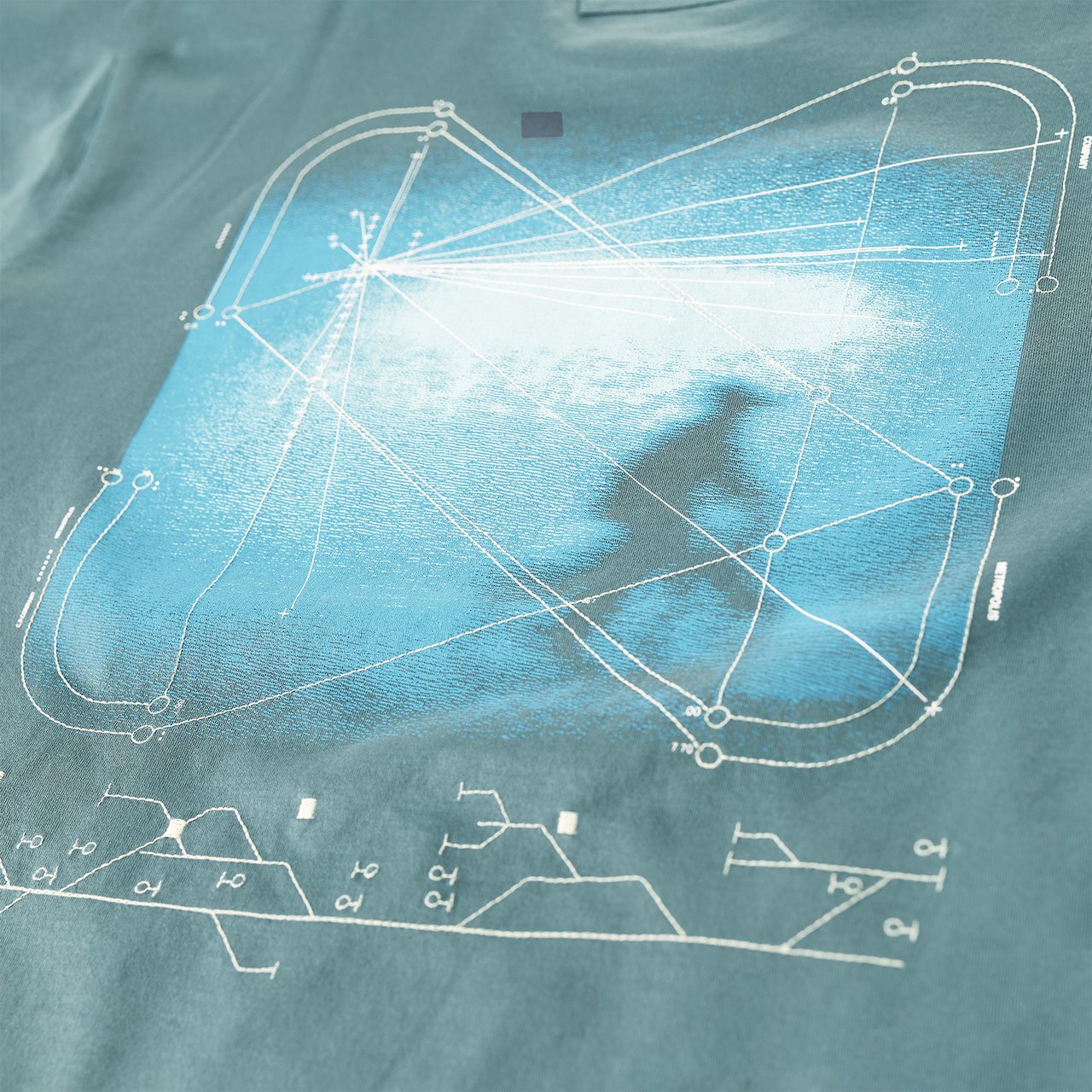 CP Company T-shirt metropolis blauw Blauw