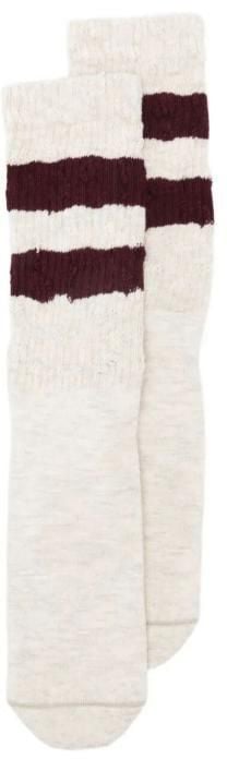 Golden Goose sokken grijs bordeaux Grijs