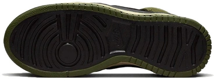 Nike Nike Dunk High Retro Chenille Swoosh White Grey Grijs