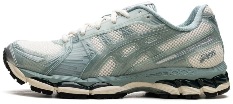 Asics ASICS Gel-Kayano 12.1 Kith Cream Sage Zwart