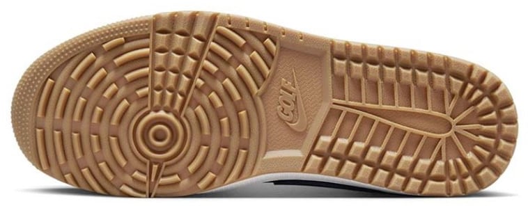 Nike Air Jordan 1 Retro Low Golf Black Gum Zwart