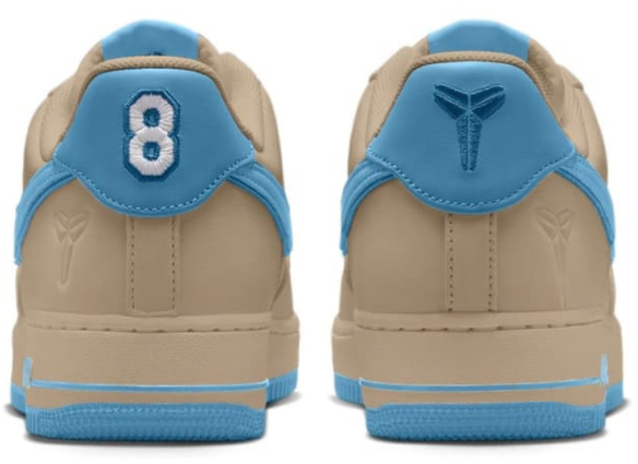 Nike Nike Air Force 1 Low Protro Kobe Bryant Linen Blauw