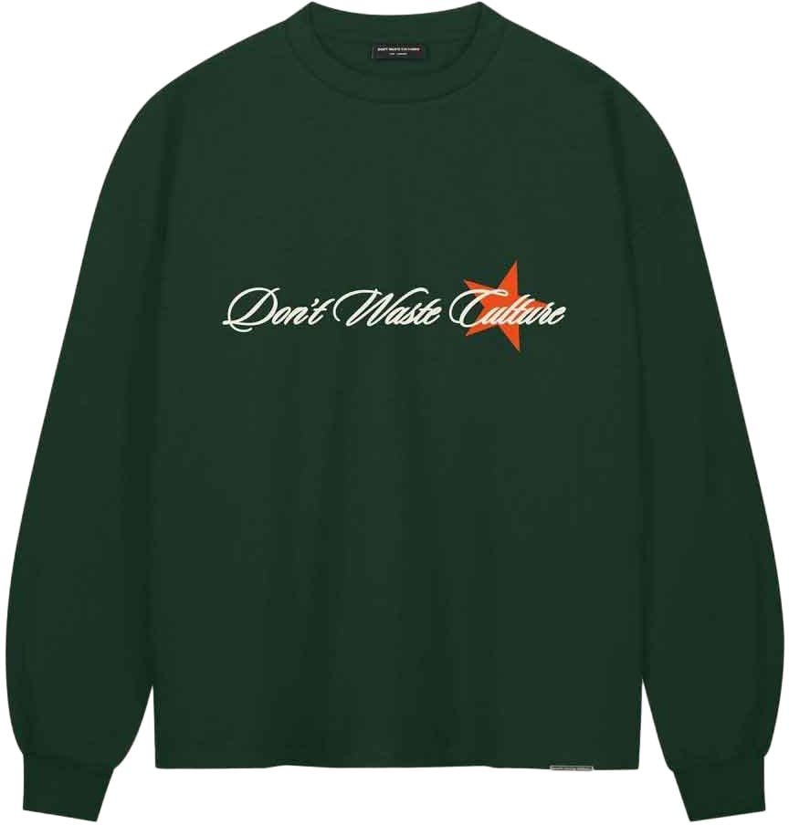 Don't Waste Culture Unisa | Melange Green Groen