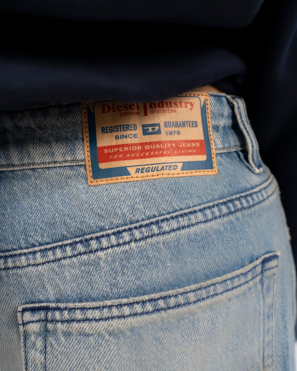 Diesel 1971 D-Sent Jeans Blauw