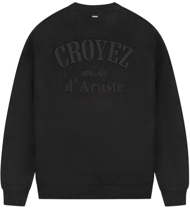 Croyez Croyez Atelier Knit Sweater Zwart