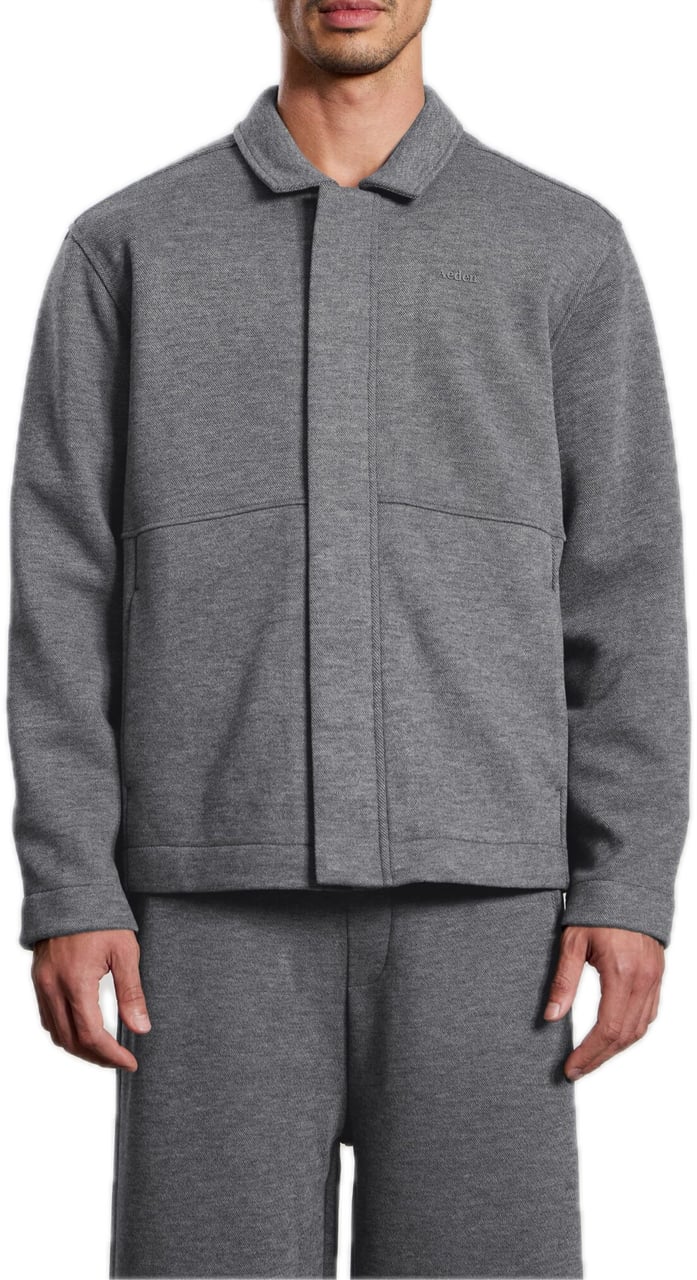 Aeden Elon Jacket Dark Grey Melange Grijs