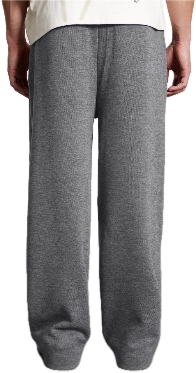 Aeden Musk Pants Dark Grey Melange Grijs