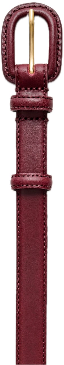 By Malene Birger Salio leather belt Rood