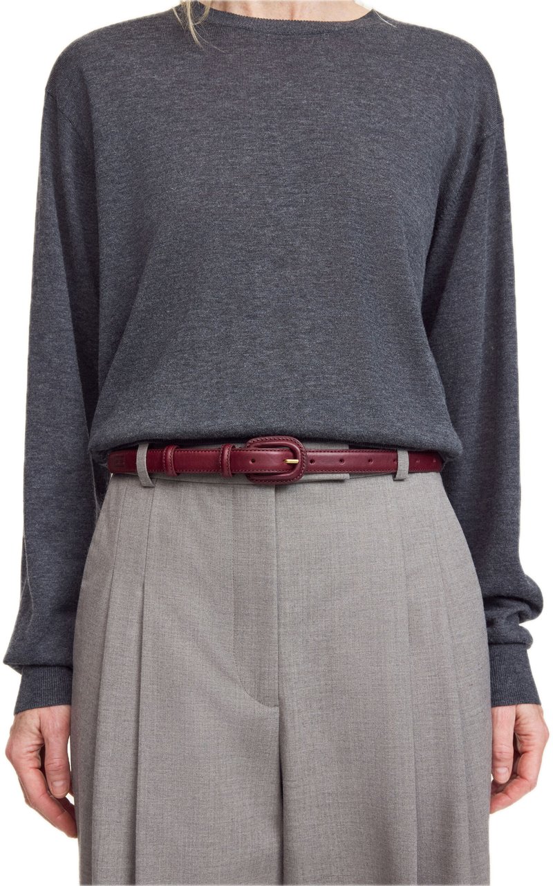 By Malene Birger Salio leather belt Rood
