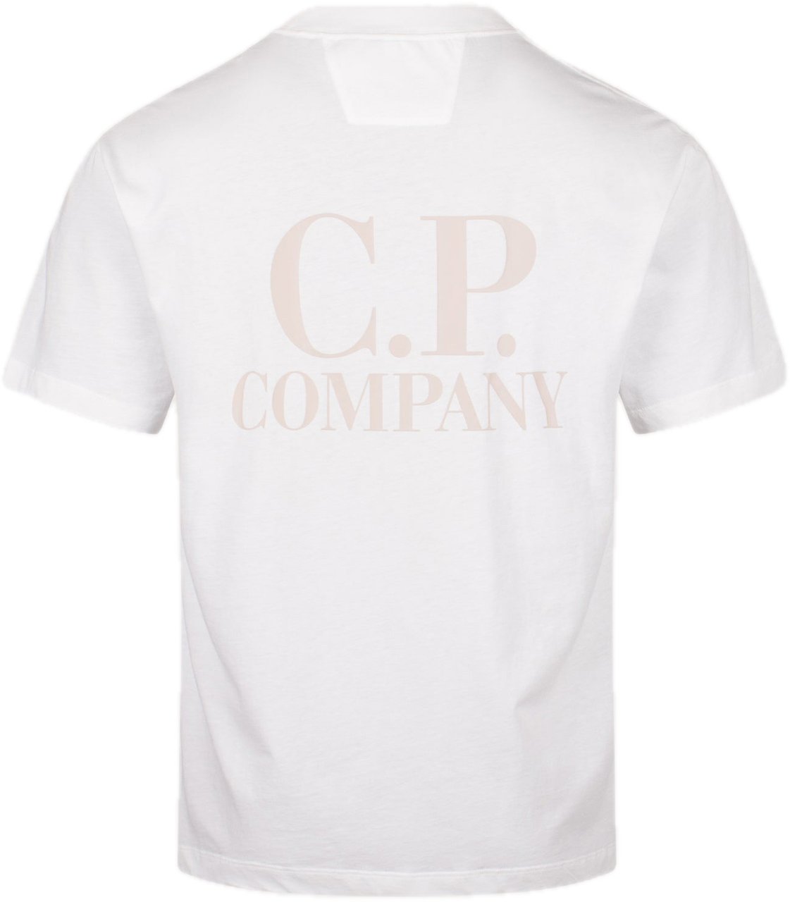 CP Company Jersey Logo T-Shirt Wit