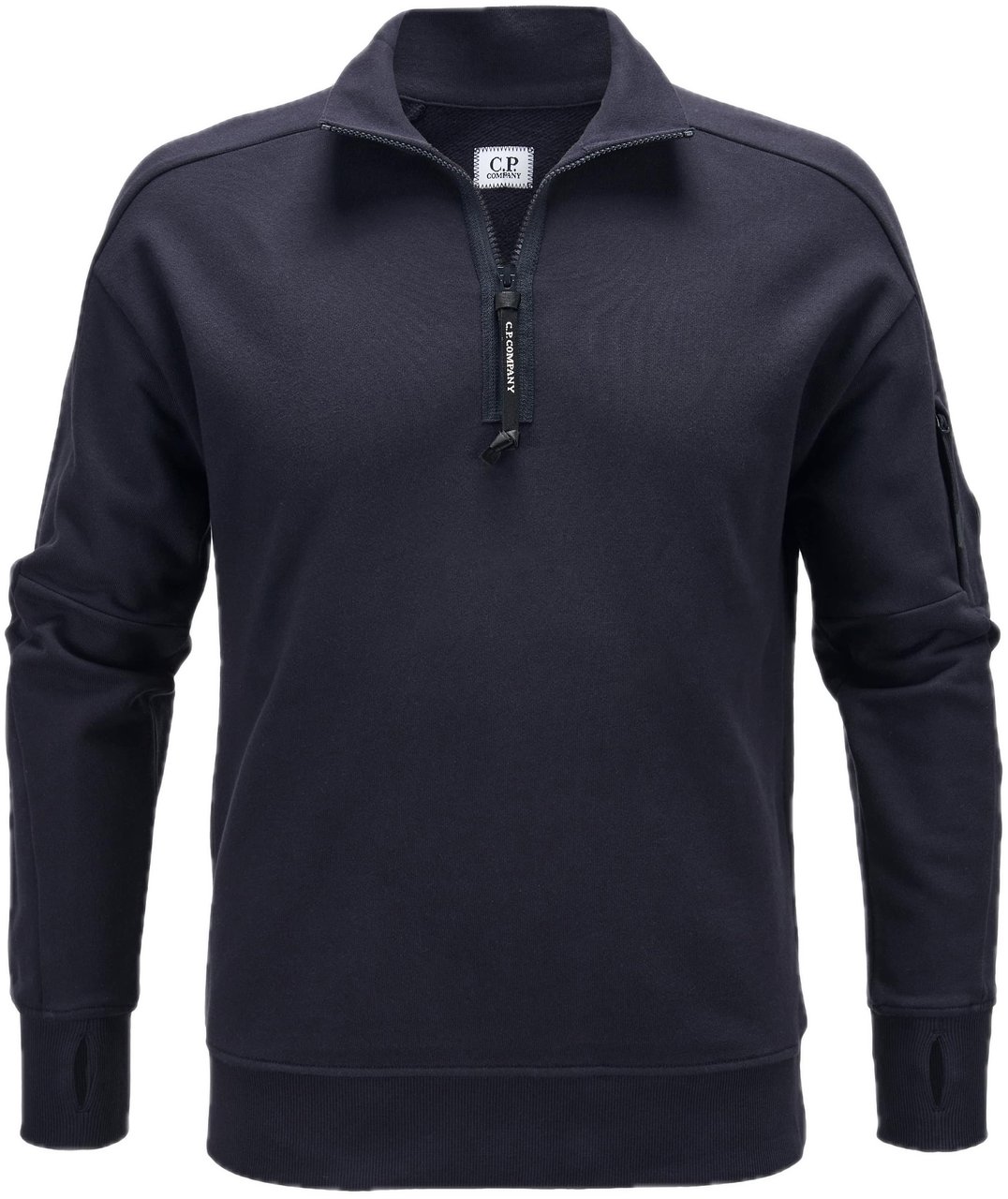 CP Company Sweat Troyer Blauw
