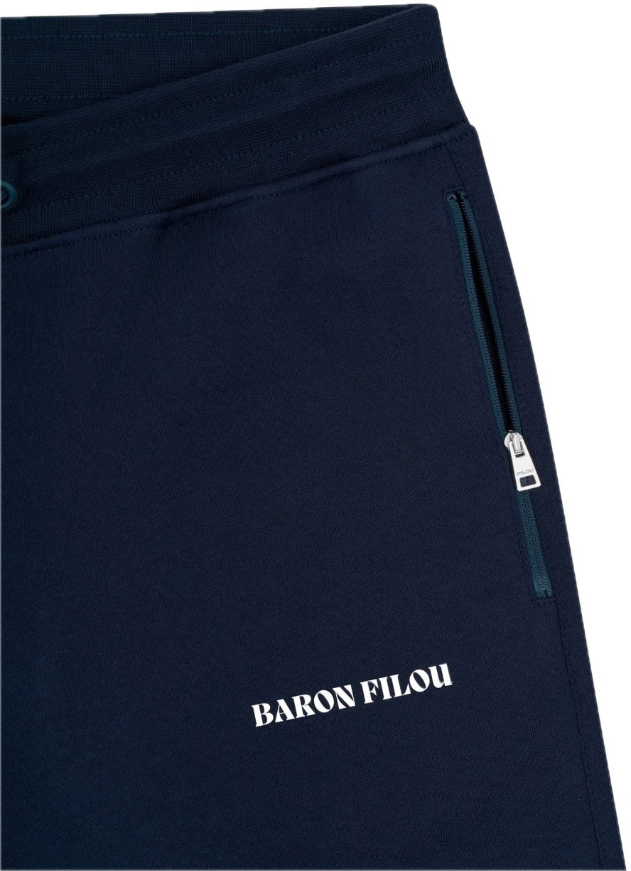 Baron Filou Sweatpants regular straight fit Blauw