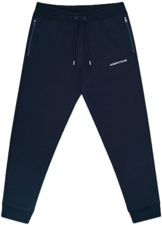 Baron Filou Sweatpants regular straight fit Blauw