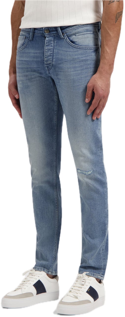 Pure Path The Ryan W1647 Denim Mid Blue Blauw