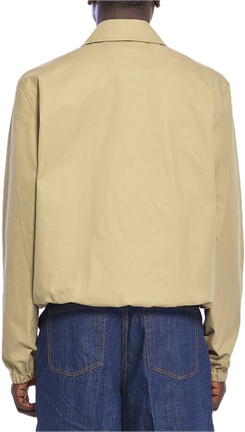 AMI Paris bomber katoen beige Beige
