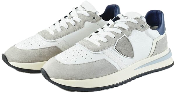 Philippe Model sneakers wit blauw Wit