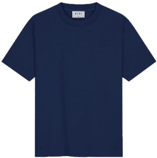 ØLÅF t-shirt navy Blauw