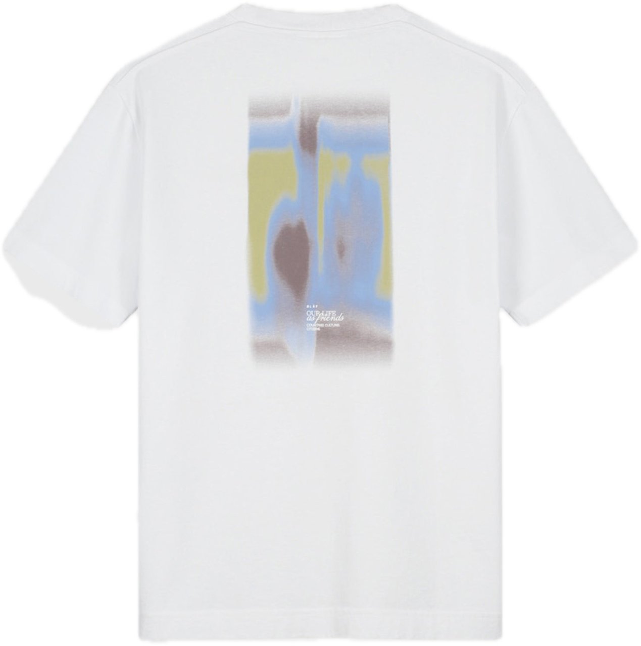 ØLÅF t-shirst wit Wit