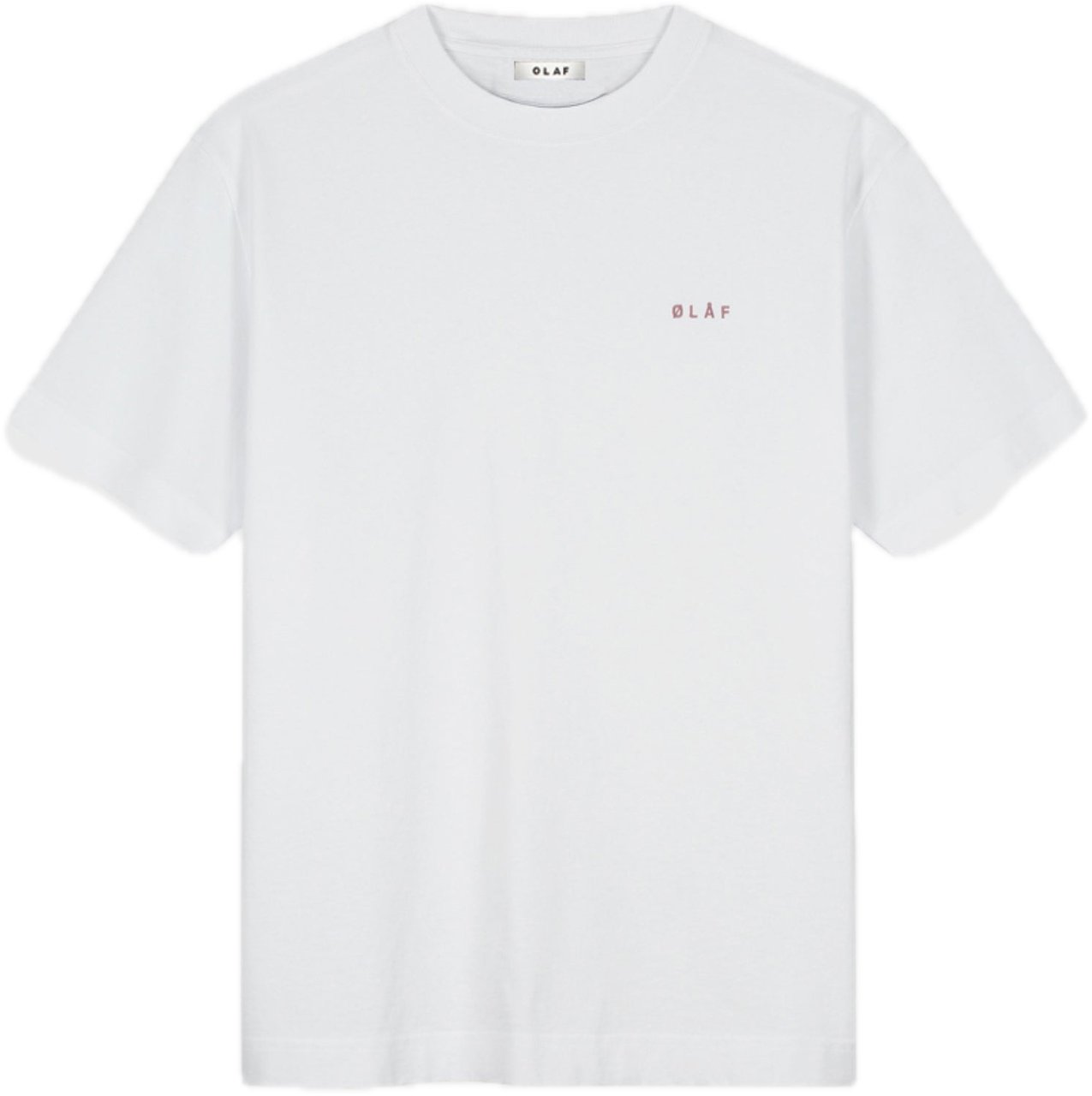 ØLÅF t-shirst wit Wit