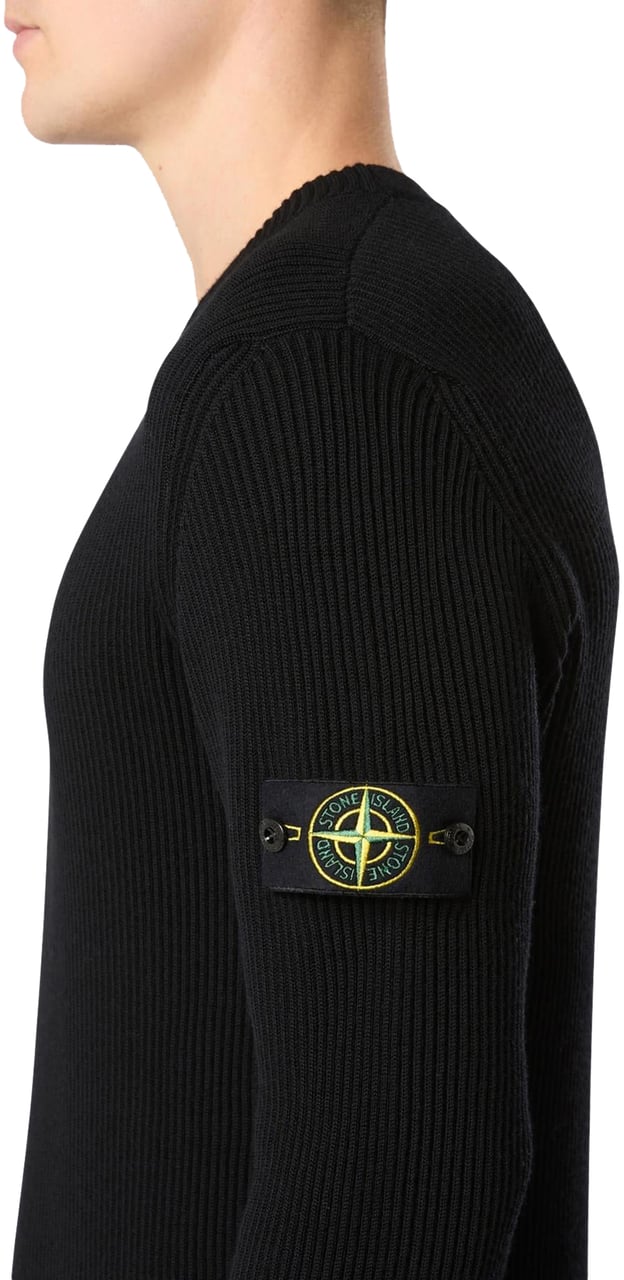 Stone Island Sweaters Black Zwart