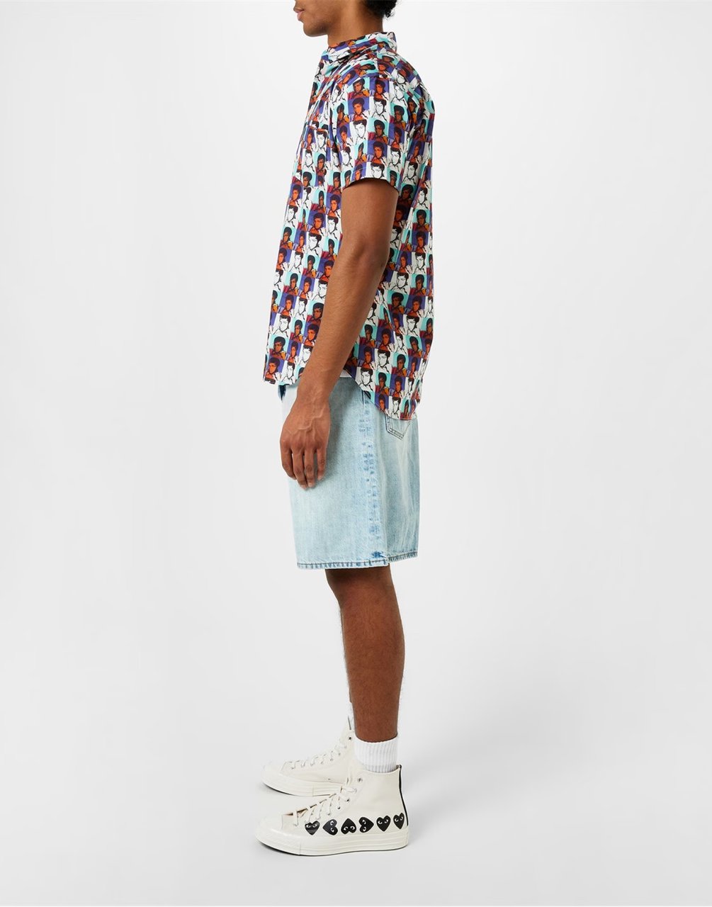 Comme des Garçons Comme Des Garçons Play X Converse Chuck 70 Hi Sneakers Wit