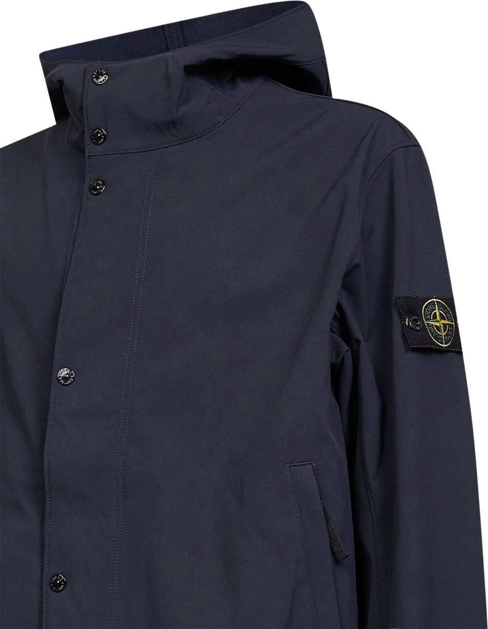Stone Island Coats Blue Blauw
