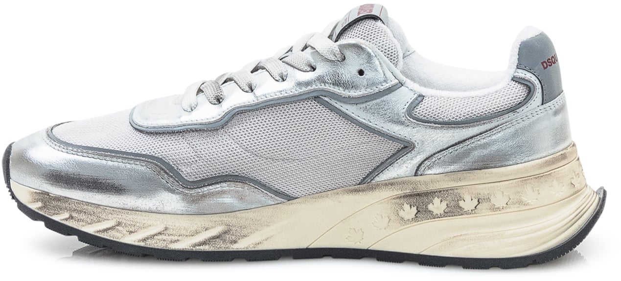 Dsquared2 Heren Sprinter Sneaker Metallic Metallic