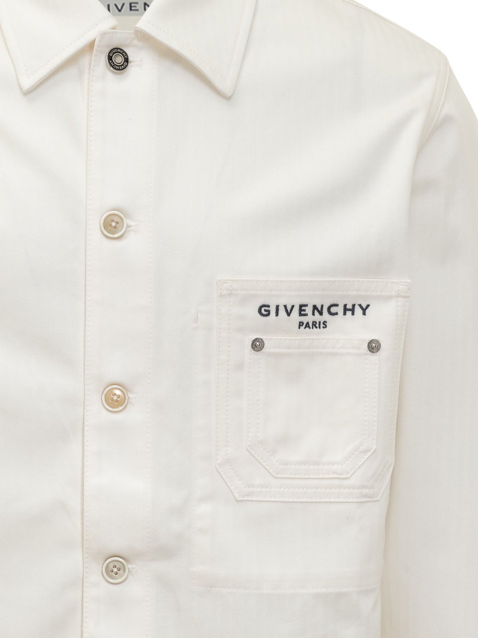 Givenchy Coats White Wit