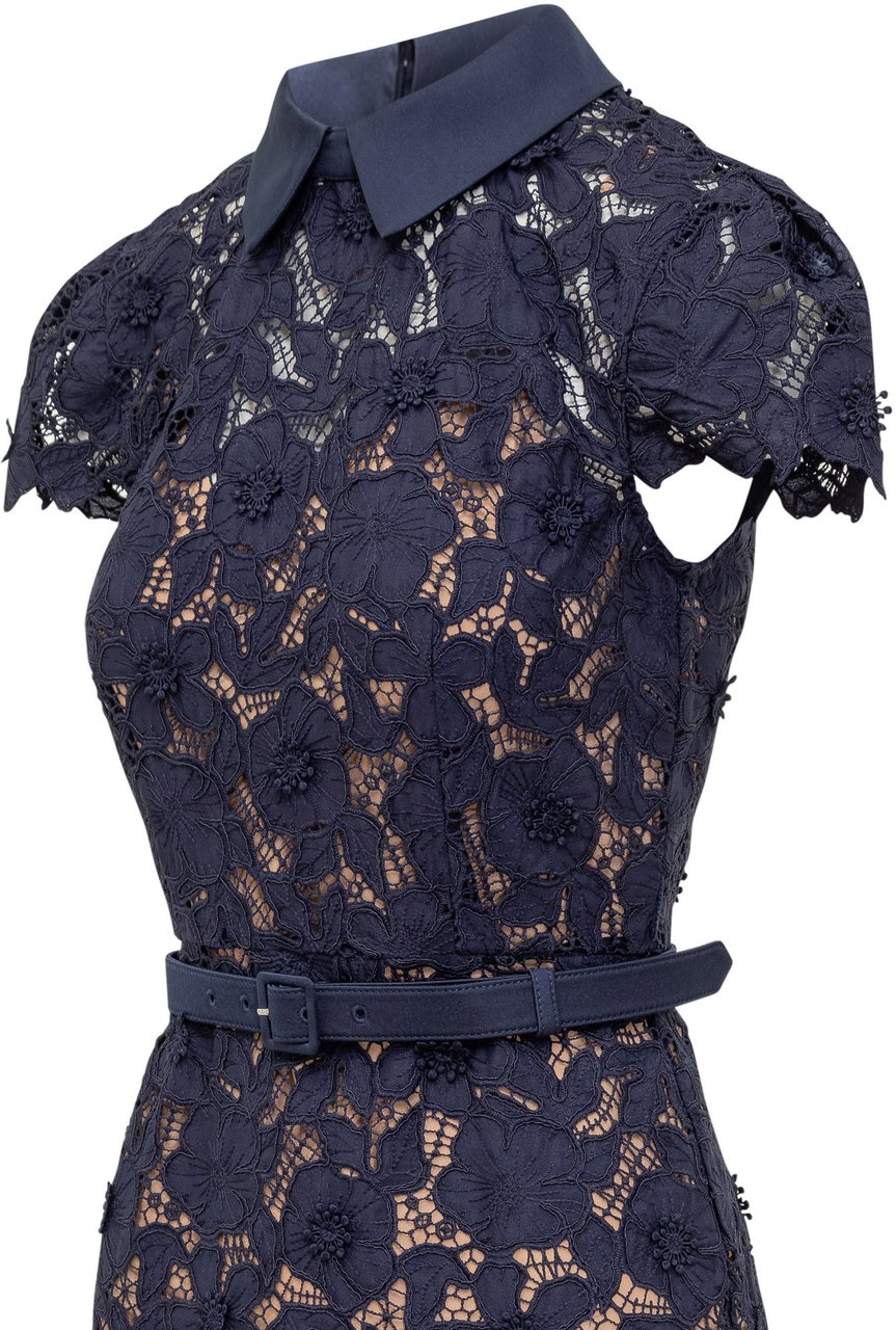 Self-Portrait Dresses Blue Navy