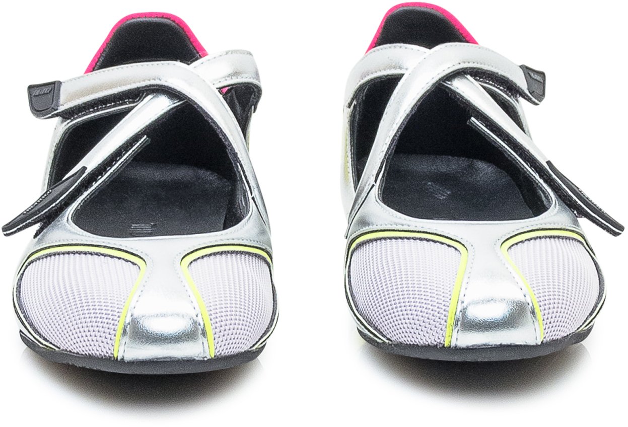 The Attico Ballerine Sportive con Design Tecnico Zilver