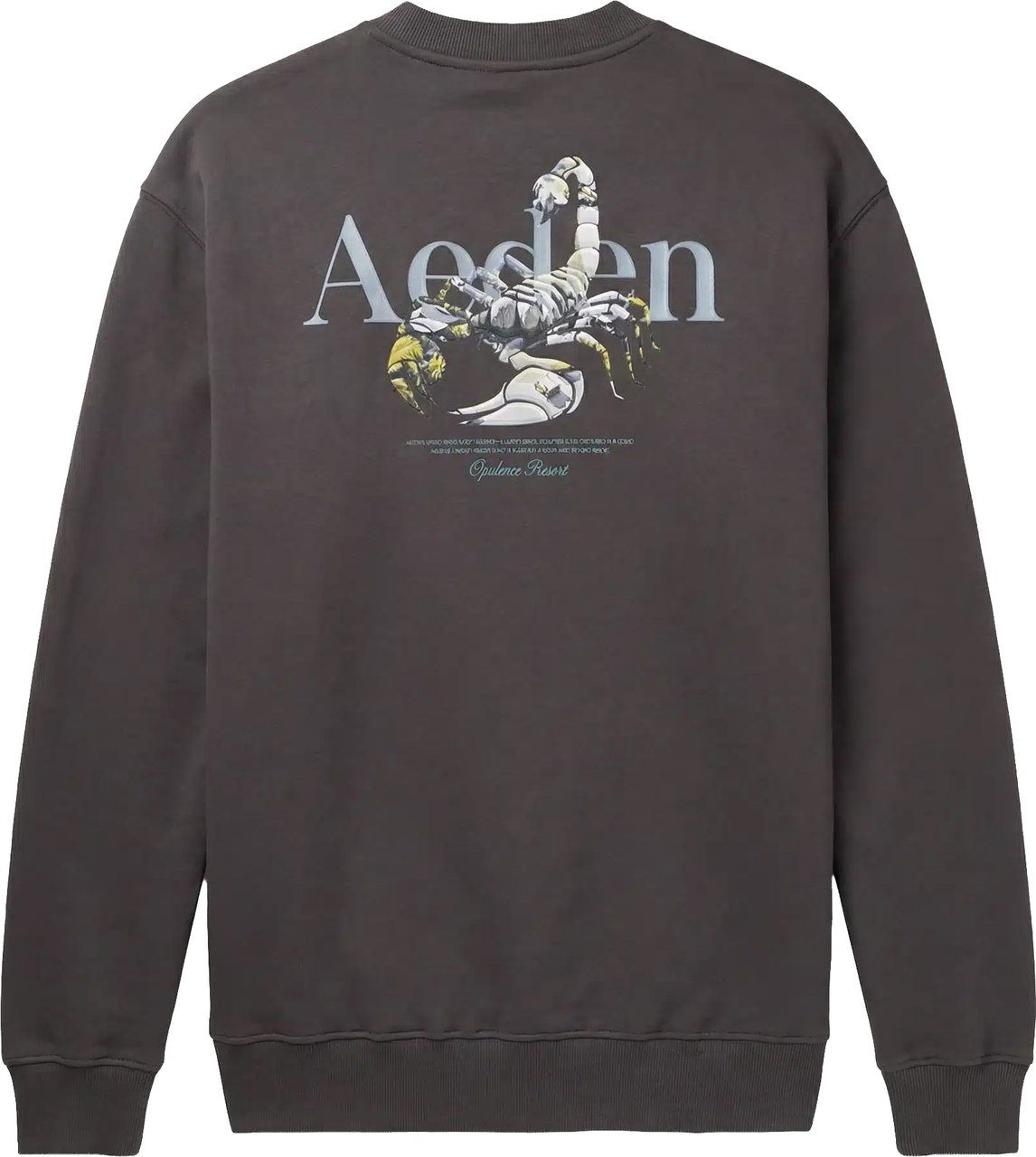 Aeden Vencior Sweater Dark Shadow Grijs