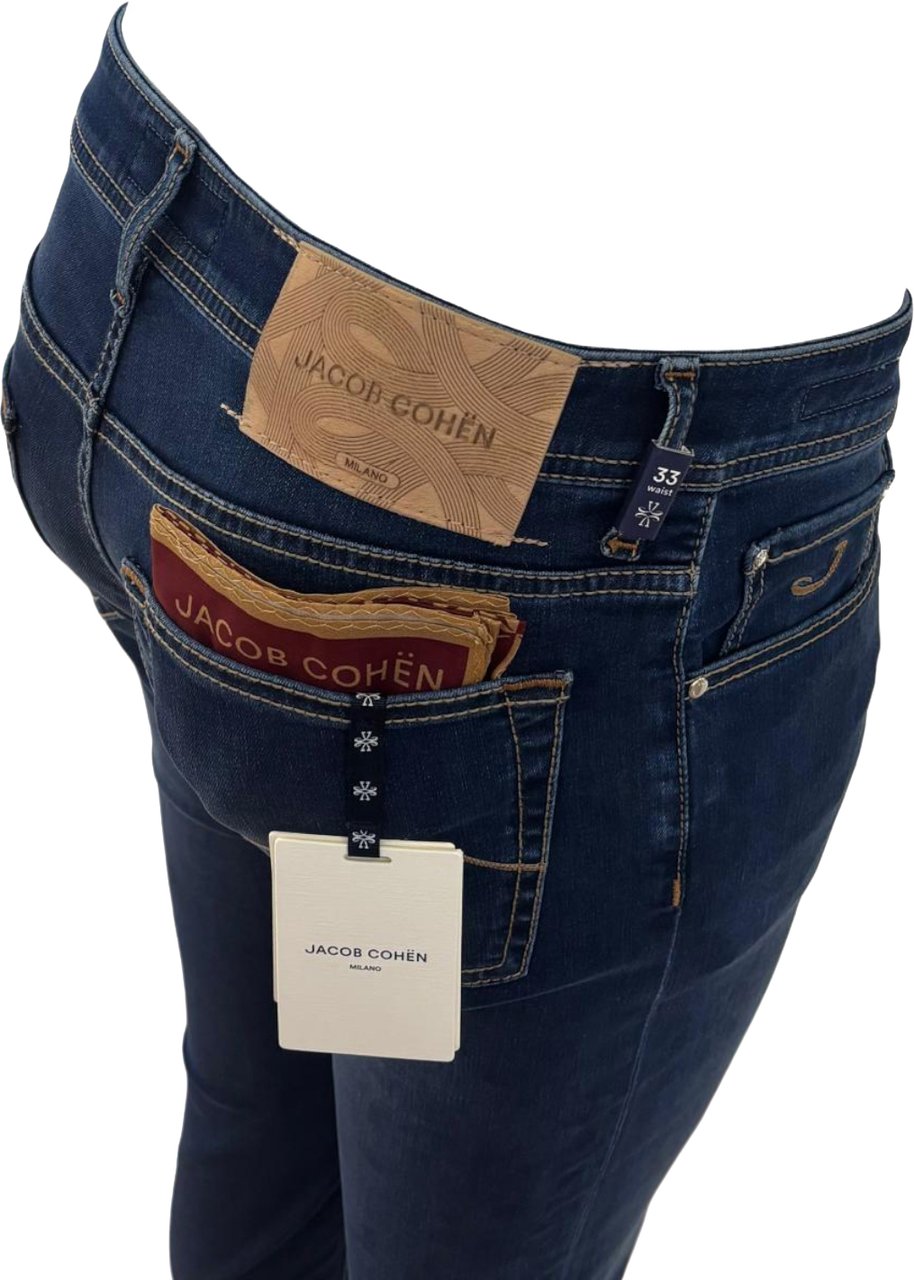 Jacob Cohen Jeans Nick Slim V1 100D Blauw