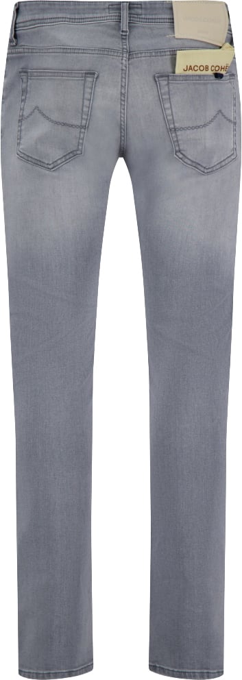 Jacob Cohen Jeans Nick Slim lichtgrijs V2 900D Grijs