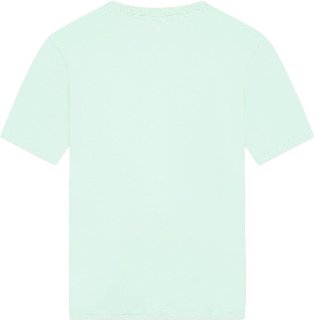Pure Path Sideline Wordmark T-shirt Mint Groen