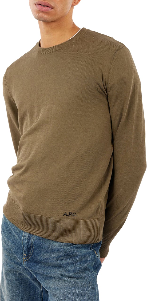 A.P.C. trui bruin Bruin