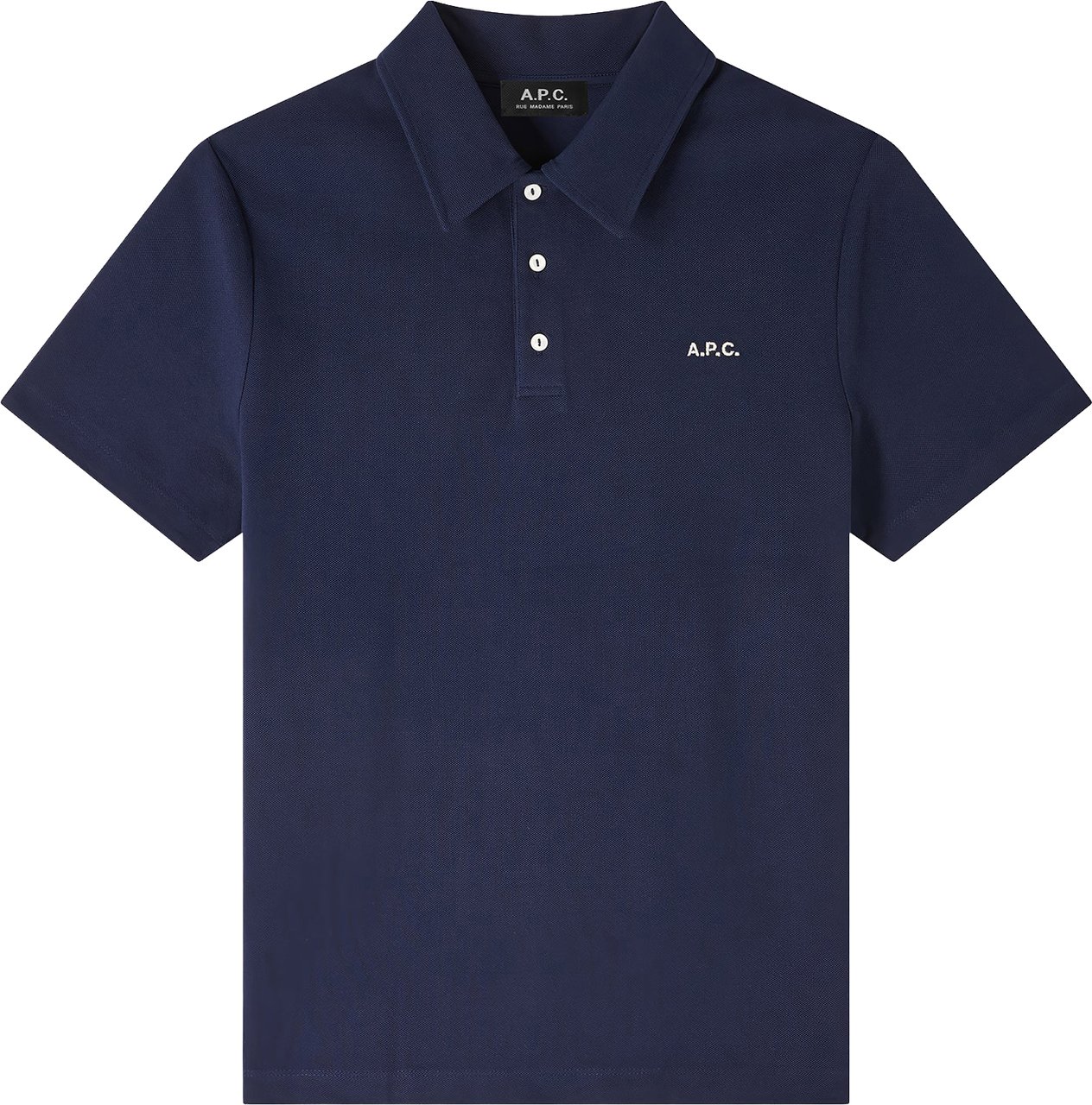 A.P.C. Polo blauw Blauw