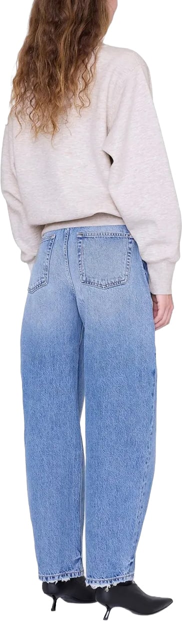 Anine Bing sweater beige logo bordeaux Beige