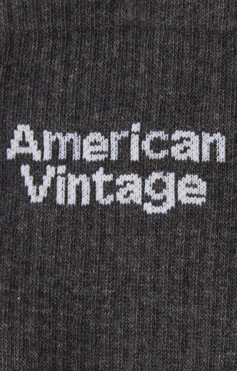 American Vintage sokken grijs Grijs
