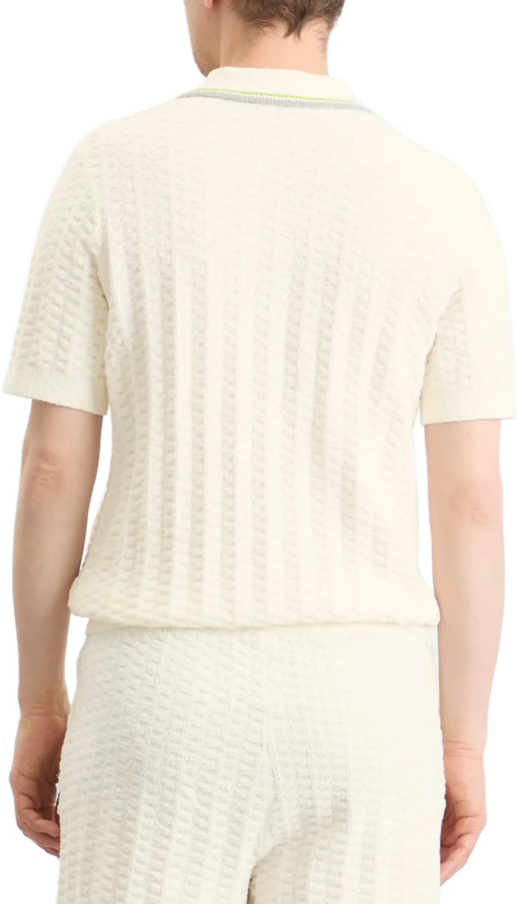 Casablanca polo pull Wit