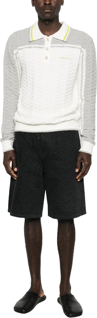 Casablanca poloshirt white Wit