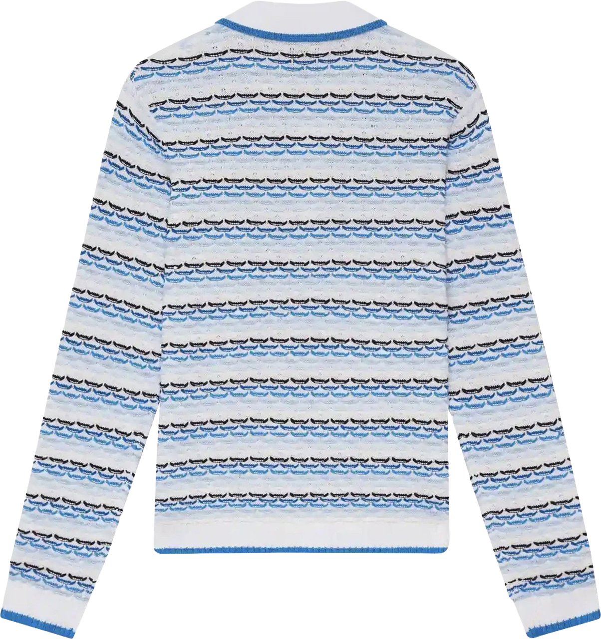 Casablanca polo wit blauw Blauw