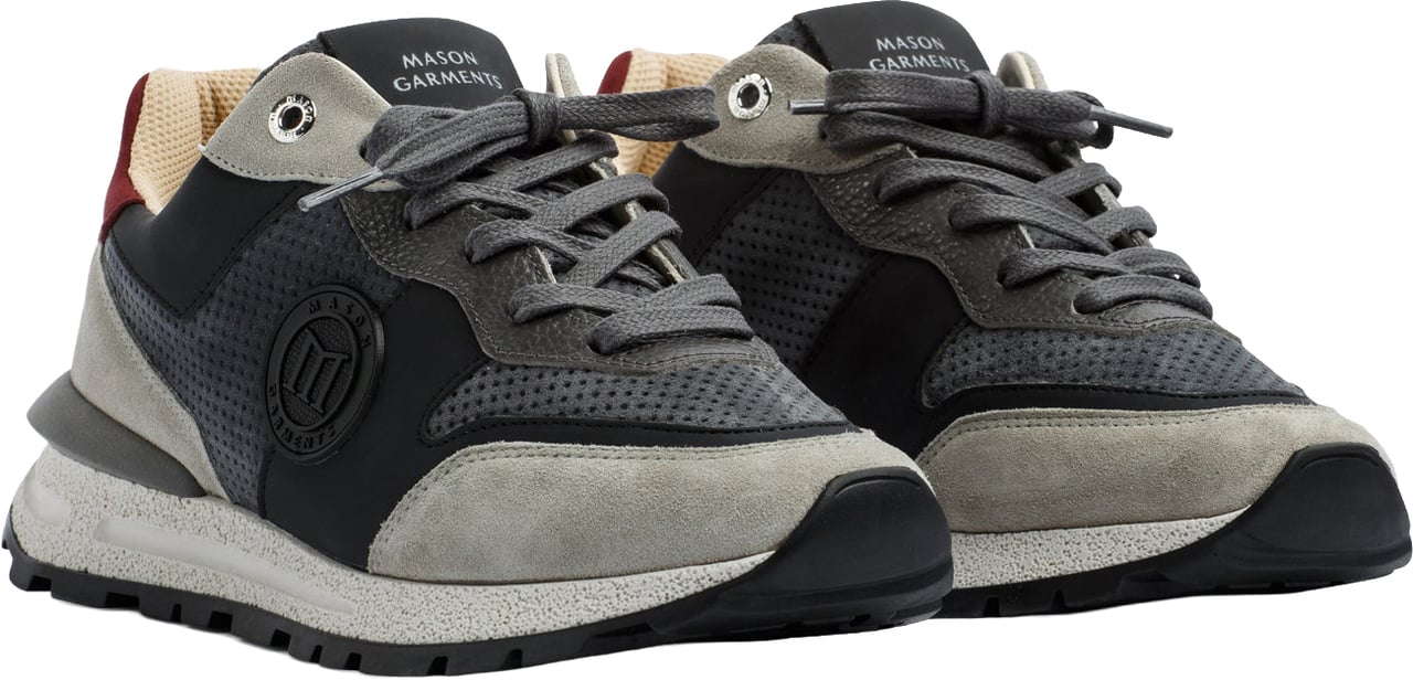 Mason Garments Trail Runner Multicolore Grey Grijs