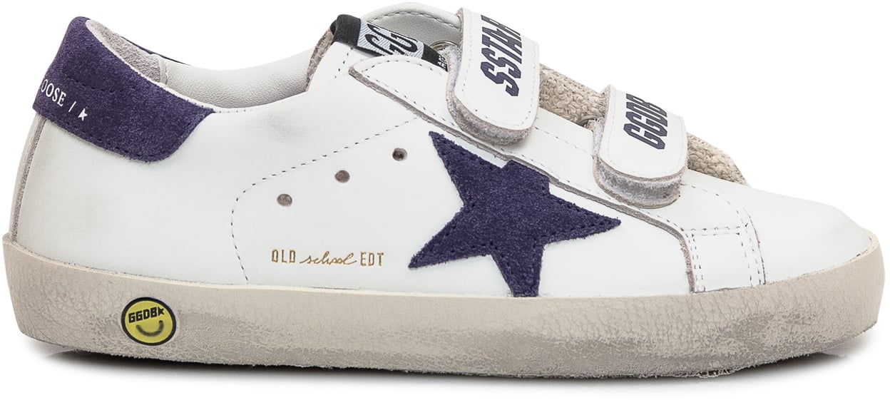 Golden Goose Old School Sneakers Wit