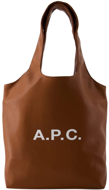 A.P.C. Tote Ninon Small Hazelnut Bruin