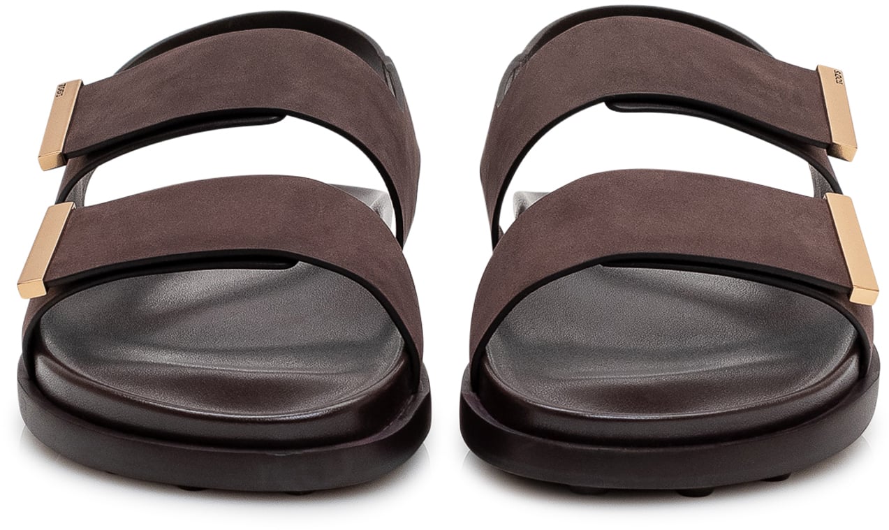 Tod's Sandalo Fasce Footbed Bruin