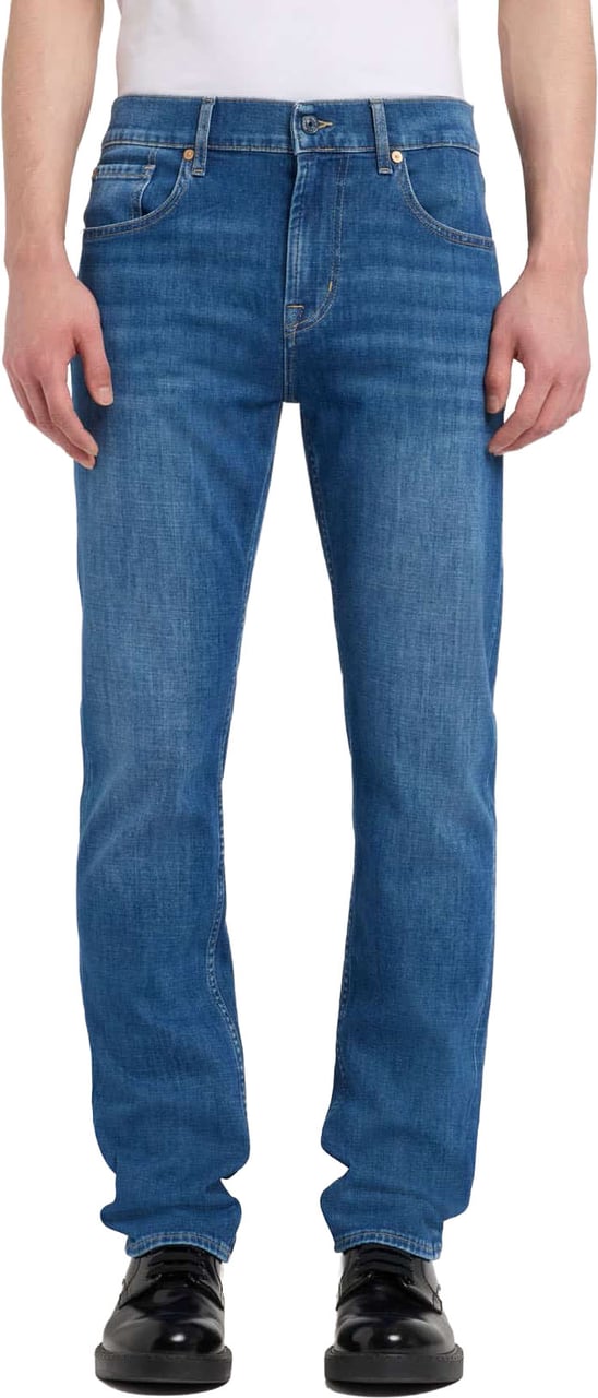 7 For All Mankind Slimmy Special Edition Fisherman Bl Blauw